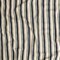 1 Yard Linen and Rayon Woven Natural and Navy Stripes Linear Transcendence Print Fabric